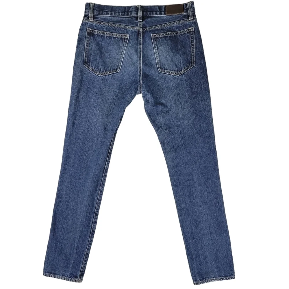 J. Crew Factory Mens The Driggs Med‎ Wash Straight Leg Jeans Size 30x32